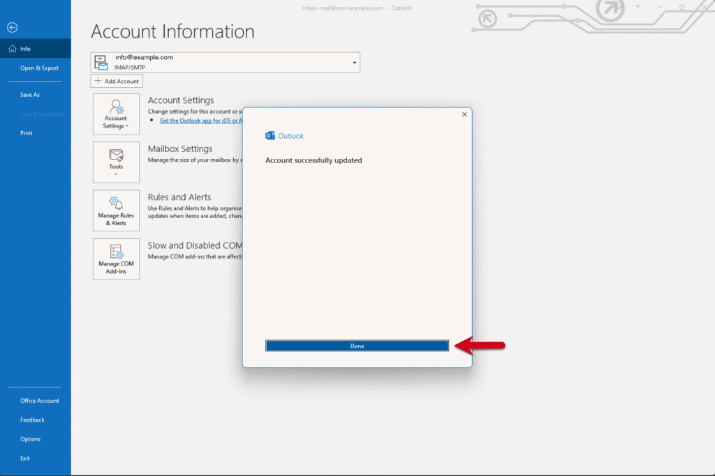 Microsoft Outlook 9
